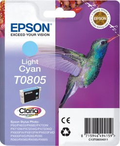 Epson Hummingbird T0805 inktcartridge 1 stuk(s) Origineel Lichty