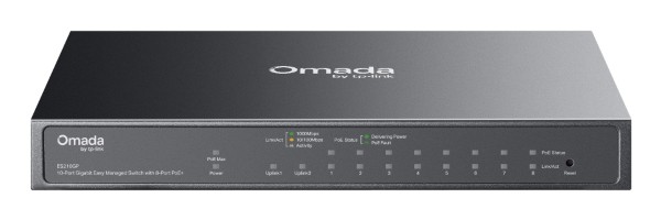 TP-Link Omada ES210GP netwerk-switch Managed L2 Gigabit Ethernet