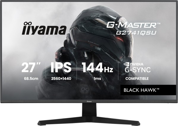 iiyama G-MASTER G2741QSU-B1 computer monitor 68,6 cm (27")