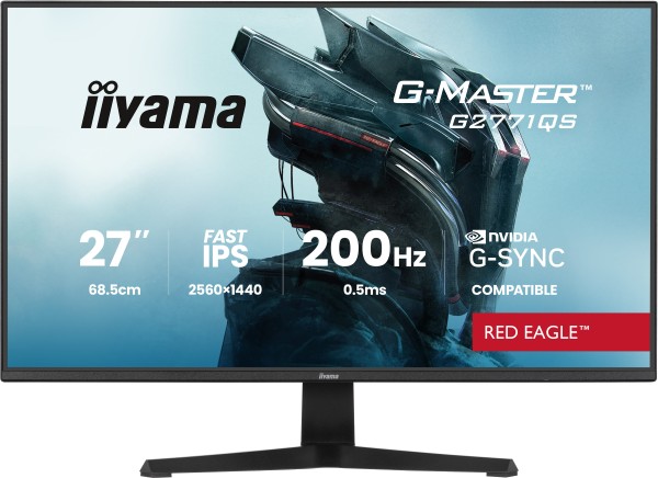 iiyama G-MASTER G2771QS-B1 computer monitor 68,6 cm (27") 2