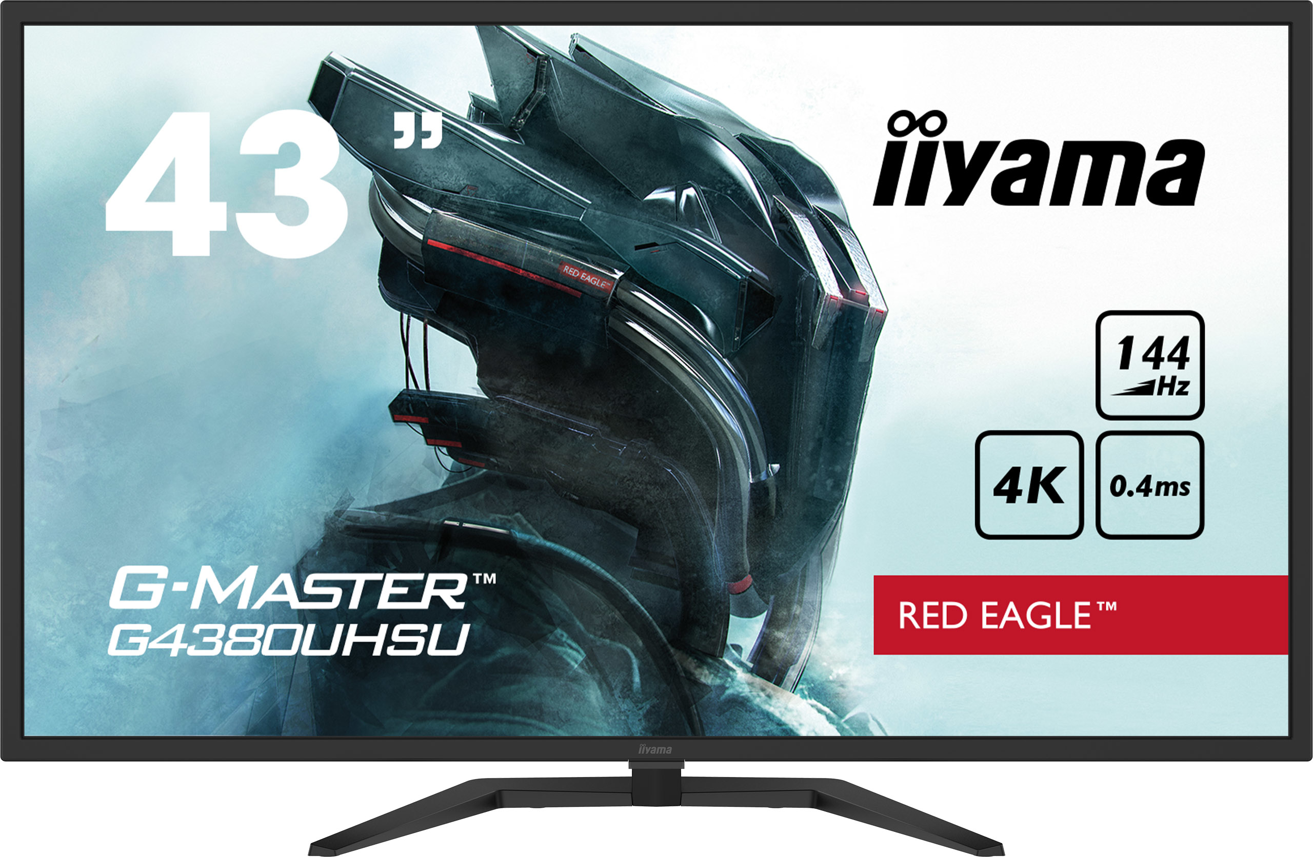 iiyama G-MASTER G4380UHSU-B1 computer monitor 108 cm (42.5"