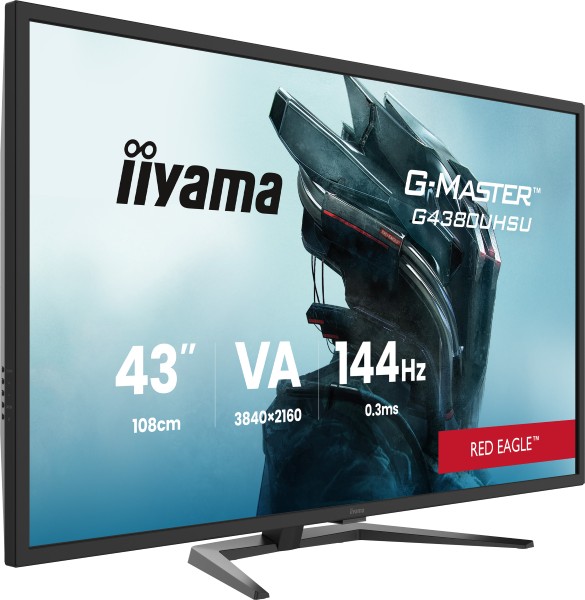 iiyama G-MASTER G4380UHSU-B2 computer monitor 108 cm (42.5"