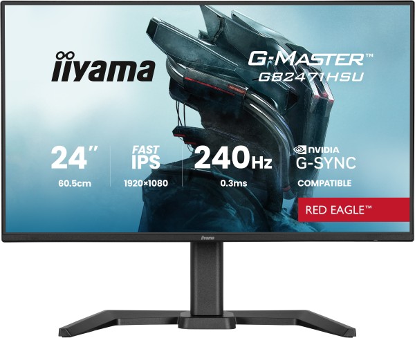 iiyama G-MASTER GB2471HSU-B1 computer monitor 60,5 cm (23.8"