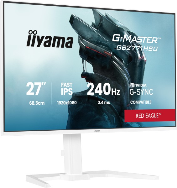 GB2771HSU-W1 27" FHD IPS 240Hz/HAS WHITE