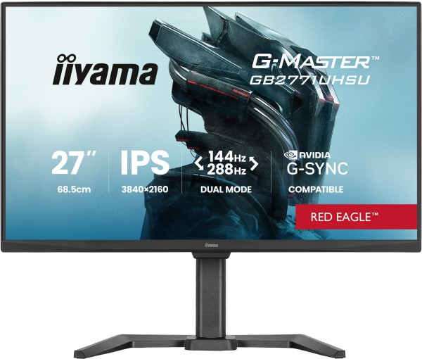 iiyama G-MASTER GB2771UHSU-B1 computer monitor 68,6 cm (27" iiyama G-MASTER GB2771UHSU-B1 computer monitor 68,6 cm (27"