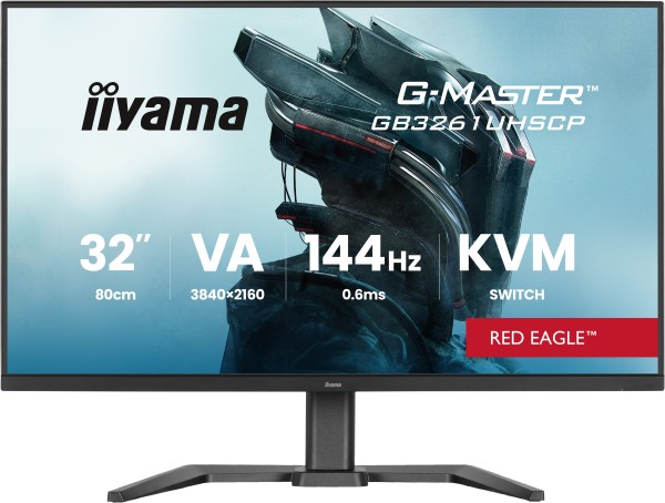 iiyama G-MASTER GB3261UHSCP-B1 computer monitor 80 cm (31.5" iiyama G-MASTER GB3261UHSCP-B1 computer monitor 80 cm (31.5"