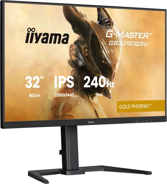 iiyama G-MASTER GB3290QSU-B1 computer monitor 80 cm (31.5") iiyama G-MASTER GB3290QSU-B1 computer monitor 80 cm (31.5")
