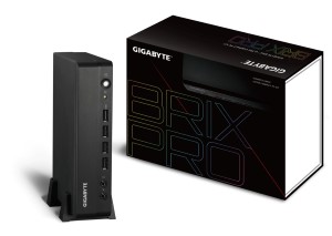 Gigabyte GB-BSRE-1605 PC/workstation barebone 1L maat pc Zwart V