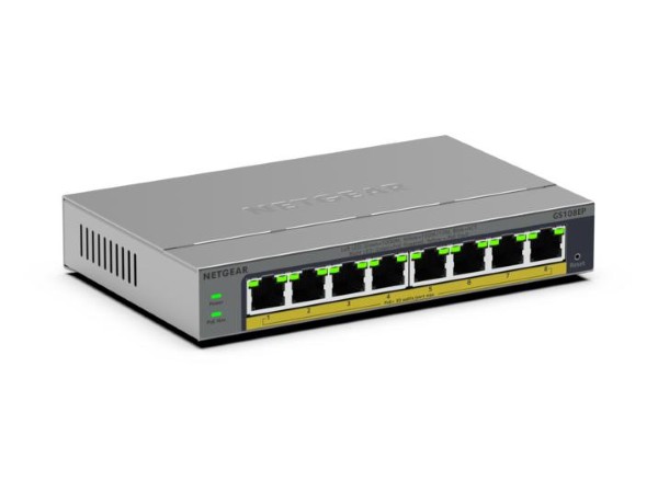 NETGEAR GS108EP Managed L2/L3 Gigabit Ethernet (10/100/1000) Gri NETGEAR GS108EP Managed L2/L3 Gigabit Ethernet (10/100/1000) Gri