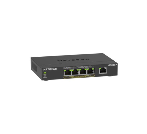 NETGEAR GS305Pv3 Unmanaged Gigabit Ethernet (10/100/1000) Power