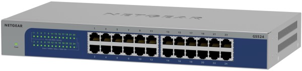 NETGEAR GS524-300EUS, 24-Port Gigabit Ethernet unmanaged Switch,