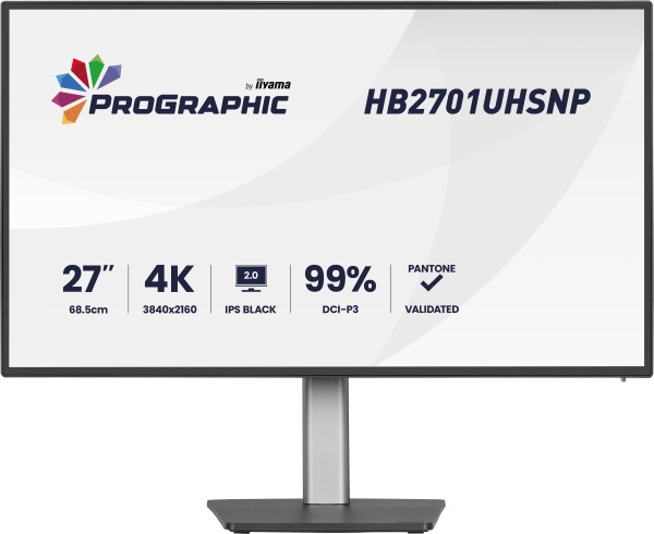 iiyama PROGRAPHIC HB2701UHSNP-B1 computer monitor 68,6 cm (27&qu