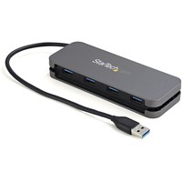 4 Port USB 3.0 Hub 5Gbps 4A - 11in Cable