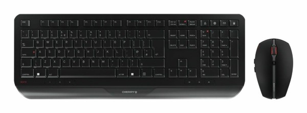 CHERRY GENTIX DESKTOP toetsenbord Inclusief muis Thuis/Werk RF D