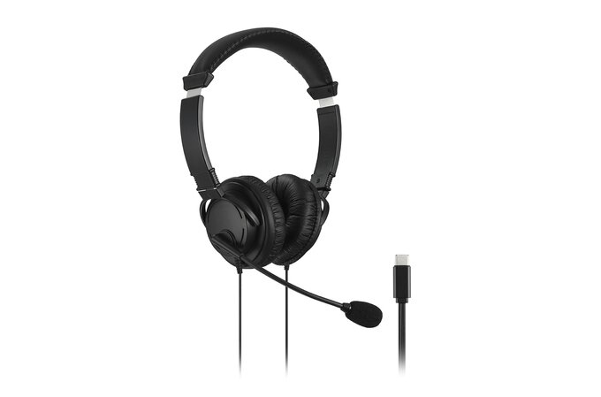 Kensington K97457WW hoofdtelefoon/headset Bedraad Hoofdband Opro