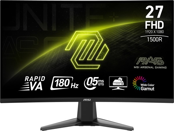 MSI MAG 27C6F computer monitor 68,6 cm (27") 1920 x 1080 Pi
