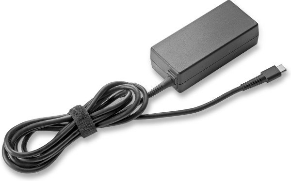 HP 45W USB-C AC Adapter netvoeding & inverter Binnen Zwart