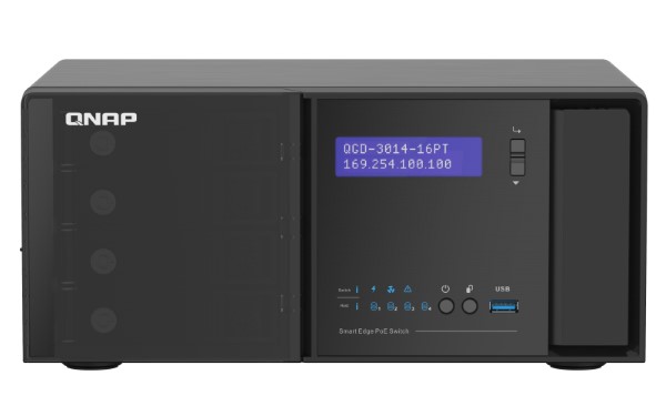 QNAP QGD-3014-16PT-8G netwerk-switch Managed Gigabit Ethernet (1 QNAP QGD-3014-16PT-8G netwerk-switch Managed Gigabit Ethernet (1