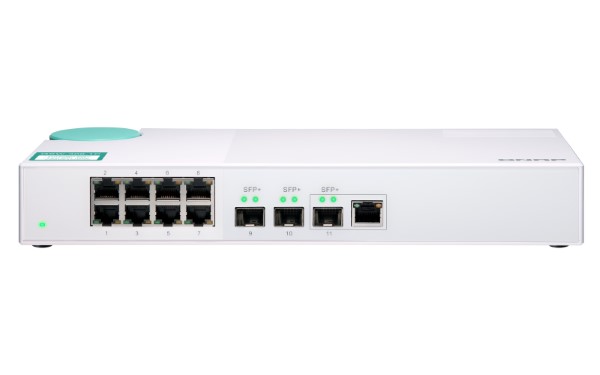 QNAP QSW-308-1C netwerk-switch Unmanaged Gigabit Ethernet (10/10