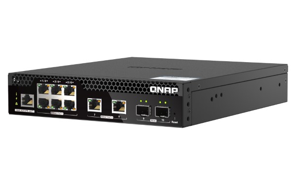 QNAP QSW-M2106PR-2S2T netwerk-switch Managed L2 10G Ethernet (10 QNAP QSW-M2106PR-2S2T netwerk-switch Managed L2 10G Ethernet (10