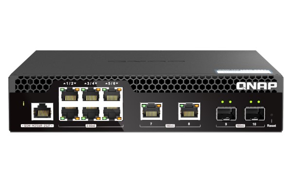 QNAP QSW-M2106R-2S2T netwerk-switch Managed L2 10G Ethernet (100 QNAP QSW-M2106R-2S2T netwerk-switch Managed L2 10G Ethernet (100