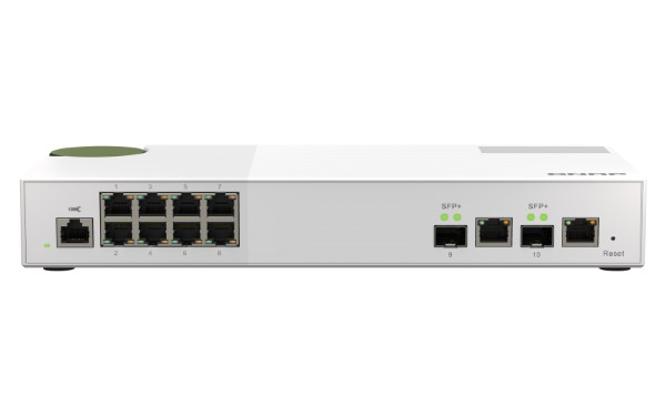 QNAP QSW-M2108-2C netwerk-switch Managed L2 2.5G Ethernet (100/1