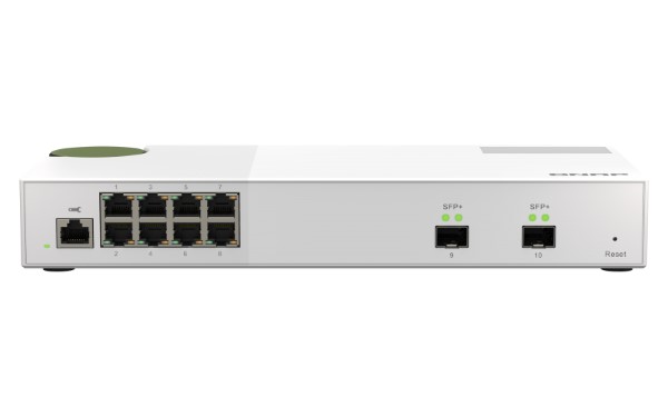 QNAP QSW-M2108-2S netwerk-switch Managed L2 2.5G Ethernet (100/1