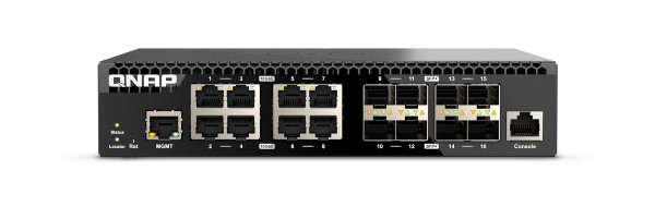 QNAP QSW-M3216R-8S8T netwerk-switch Managed L2/L3 10G Ethernet ( QNAP QSW-M3216R-8S8T netwerk-switch Managed L2/L3 10G Ethernet (