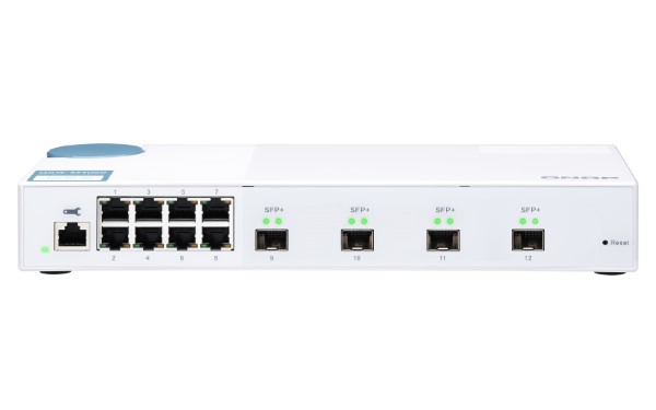 QNAP QSW-M408S netwerk-switch Managed L2 Gigabit Ethernet (10/10