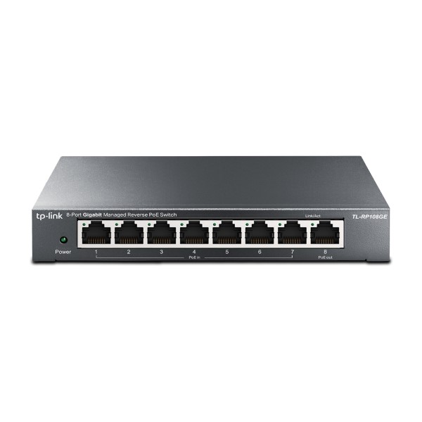 TP-Link TL-RP108GE netwerk-switch Managed L2 Gigabit Ethernet (1