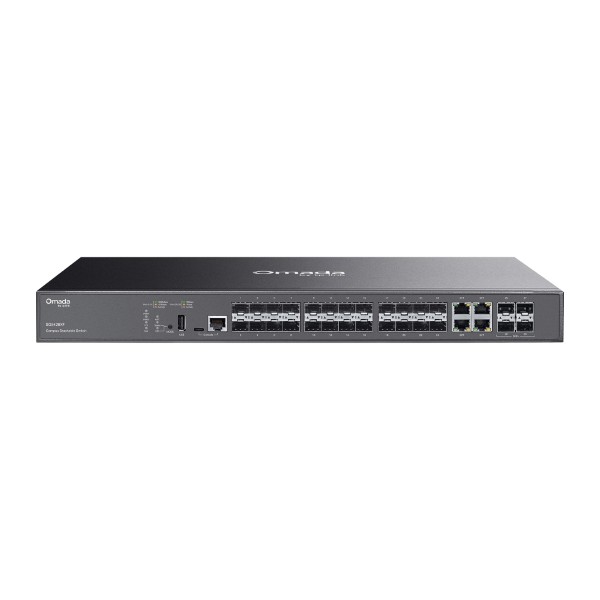 TP-Link SG5428XF netwerk-switch Managed L3 Zwart
