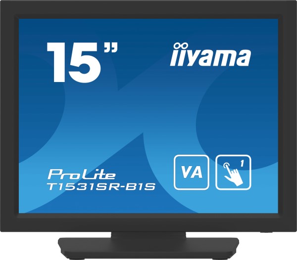 iiyama T1531SR-B1S POS-monitor 38,1 cm (15") 1024 x 768 Pix iiyama T1531SR-B1S POS-monitor 38,1 cm (15") 1024 x 768 Pix