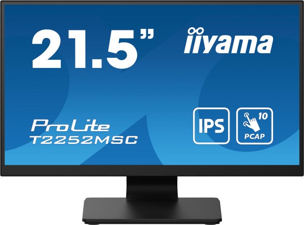 iiyama ProLite T2252MSC-B2AG computer monitor 54,6 cm (21.5" iiyama ProLite T2252MSC-B2AG computer monitor 54,6 cm (21.5"