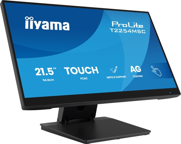 iiyama T2254MSC-B2AG computer monitor 54,6 cm (21.5") 1920 iiyama T2254MSC-B2AG computer monitor 54,6 cm (21.5") 1920