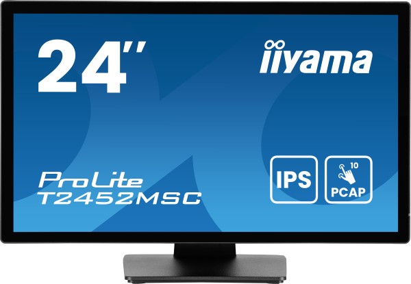 iiyama ProLite T2452MSC-B1AG computer monitor 60,5 cm (23.8" iiyama ProLite T2452MSC-B1AG computer monitor 60,5 cm (23.8"