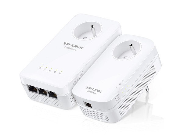 TP-Link TL-WPA8635P KIT 1200 Mbit/s Ethernet LAN Wifi Wit 2 stuk TP-Link TL-WPA8635P KIT 1200 Mbit/s Ethernet LAN Wifi Wit 2 stuk