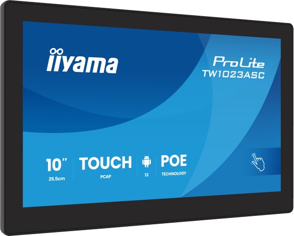 iiyama TW1023ASC-B3P computer monitor 25,6 cm (10.1") 1280 iiyama TW1023ASC-B3P computer monitor 25,6 cm (10.1") 1280
