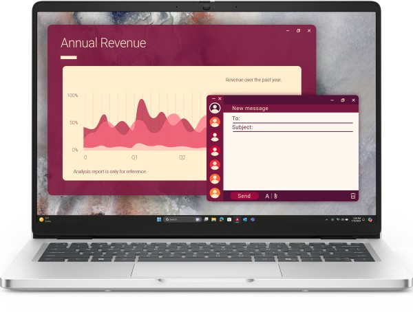 DELL Pro PC14250 Intel Core Ultra 5 235U Laptop 35,6 cm (14"