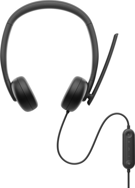 DELL WH3024 Headset Bedraad Hoofdband Oproepen/muziek USB Type-C