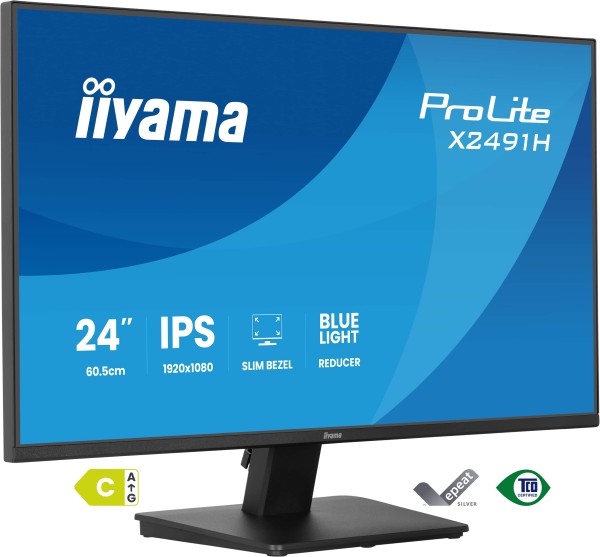iiyama ProLite X2491H-B1 computer monitor 60,5 cm (23.8") 1