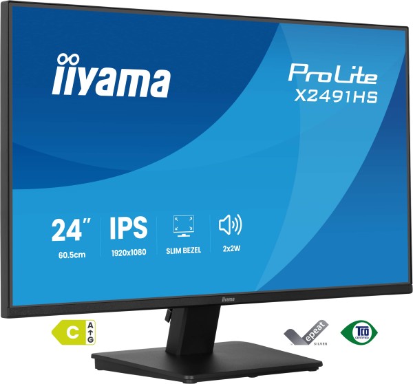 iiyama ProLite X2491HS-B1 computer monitor 60,5 cm (23.8")
