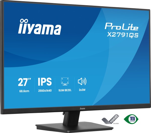 iiyama ProLite X2791QS-B1 computer monitor 68,6 cm (27") 25