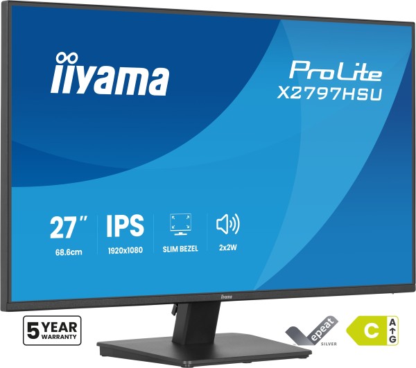 iiyama ProLite X2797HSU-B1 computer monitor 68,6 cm (27") 1