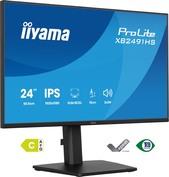 iiyama ProLite XB2491HS-B1 computer monitor 60,5 cm (23.8")