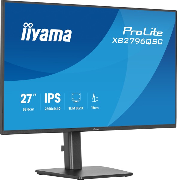iiyama ProLite XB2796QSC-B1 computer monitor 68,6 cm (27") iiyama ProLite XB2796QSC-B1 computer monitor 68,6 cm (27")