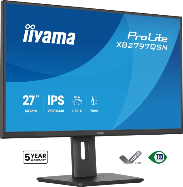 iiyama ProLite XB2797QSN-B1 computer monitor 68,6 cm (27")