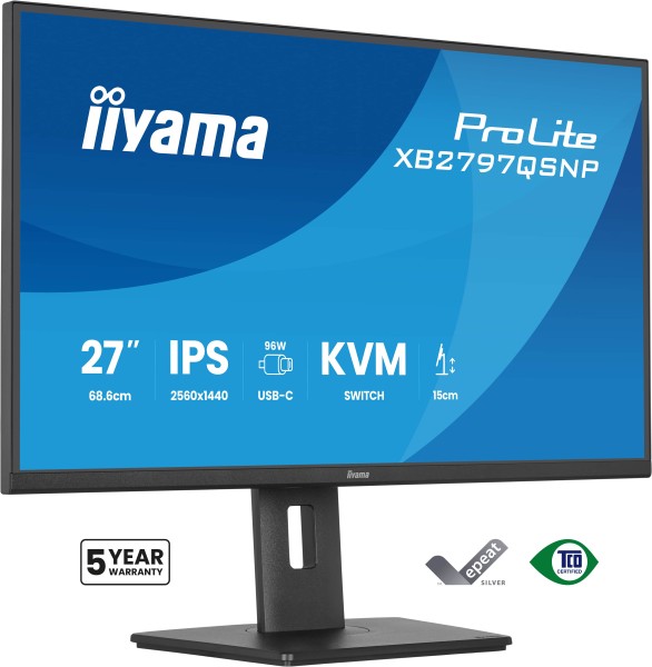 iiyama ProLite XB2797QSNP-B1 computer monitor 68,6 cm (27")