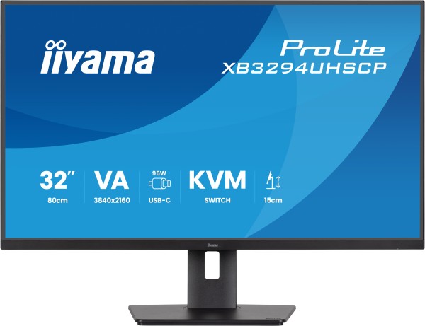 iiyama ProLite XB3294UHSCP-B1 computer monitor 80 cm (31.5" iiyama ProLite XB3294UHSCP-B1 computer monitor 80 cm (31.5"