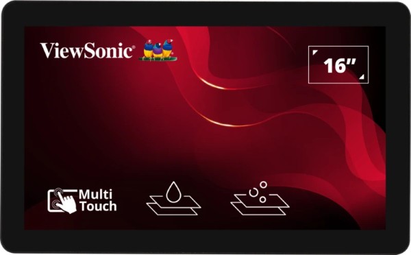 Viewsonic XF1630 POS-monitor 39,6 cm (15.6") 1920 x 1080 Pi