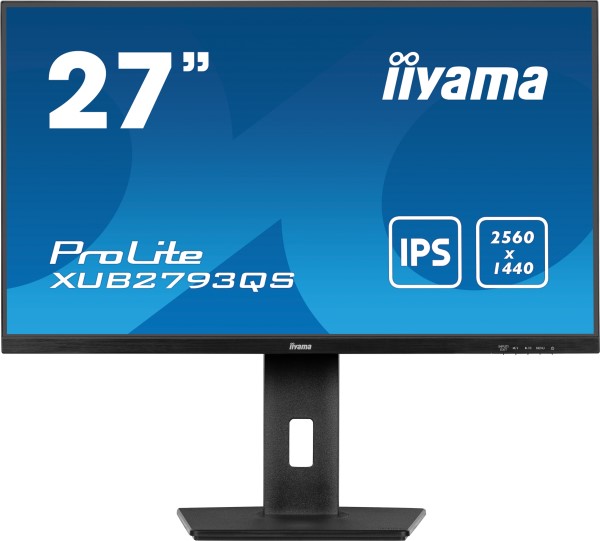 iiyama ProLite XUB2793QS-B7 computer monitor 68,6 cm (27") iiyama ProLite XUB2793QS-B7 computer monitor 68,6 cm (27")